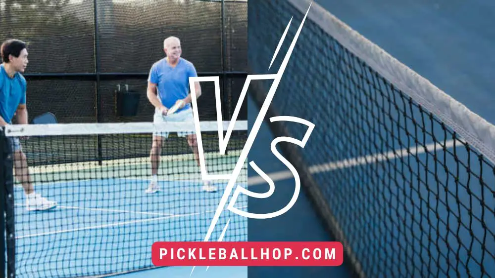 Pickleball Net vs Tennis Net