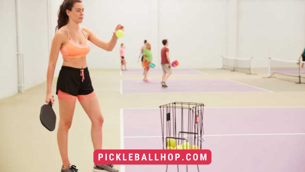 Pickleball player noise reduction